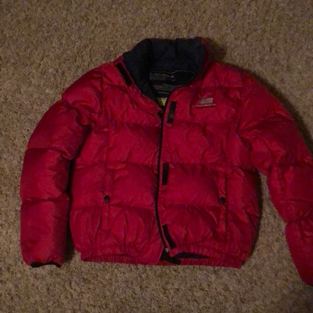 Ladies Ralph Lauren/Polo red coat